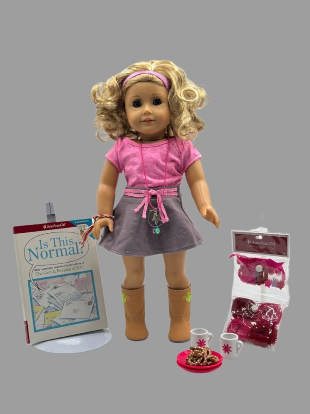 American Girl Truly Me #56 Doll Retired Complete True Spirit Outfit + Accessorie